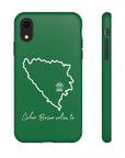 Šeher Bosno Volim Te Phone Case - Green