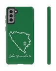 Šeher Bosno Volim Te Phone Case - Green