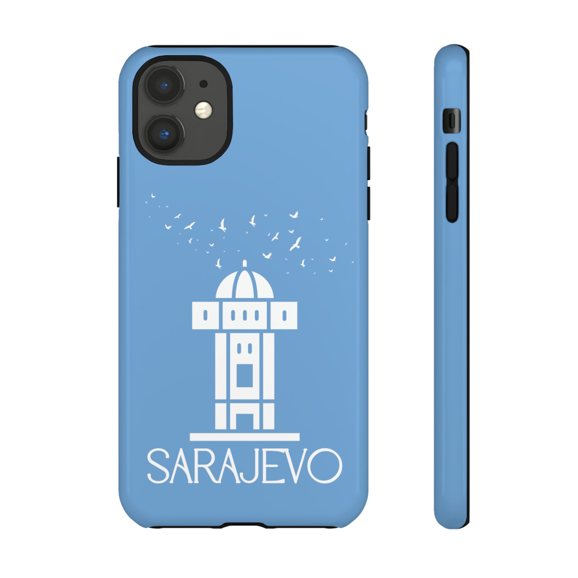 SARAJEVO SEBILJ Phone Case - Light Blue