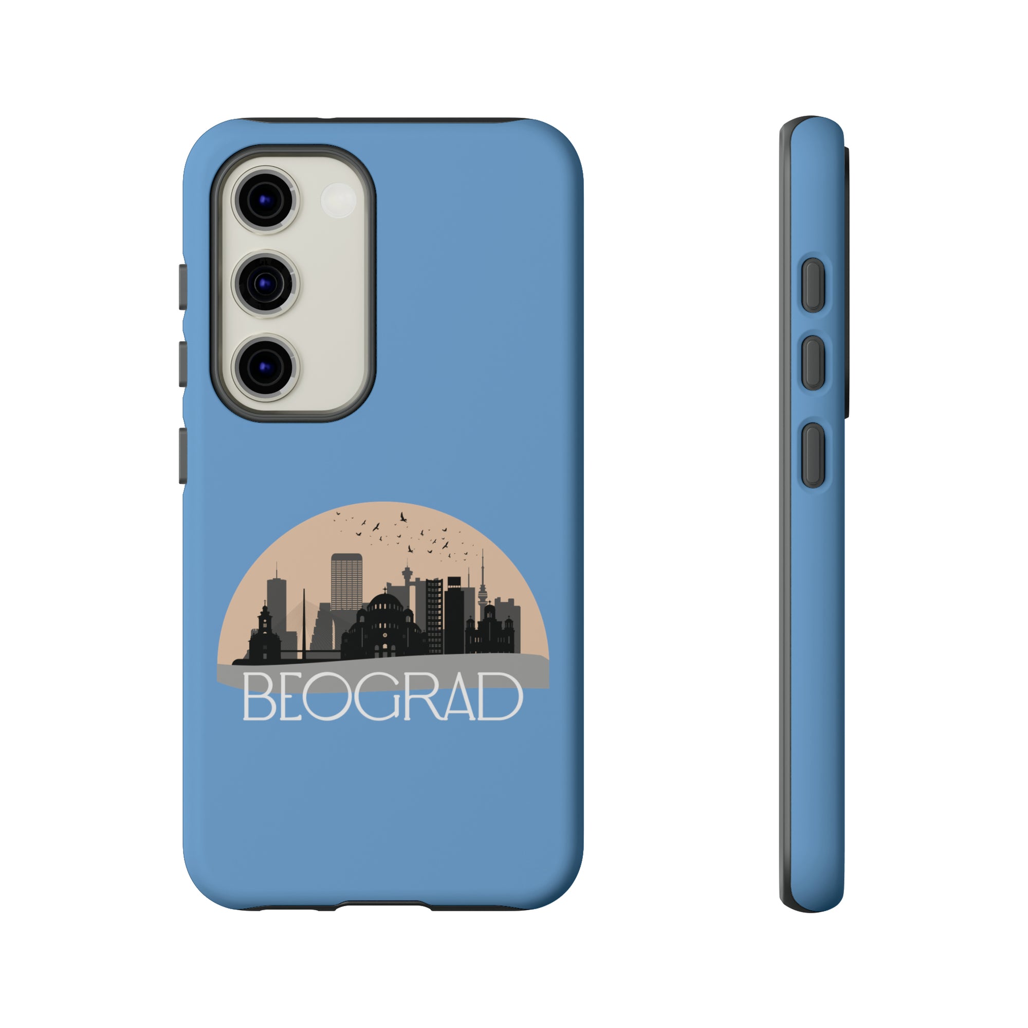 BEOGRAD Phone Case - Light Blue