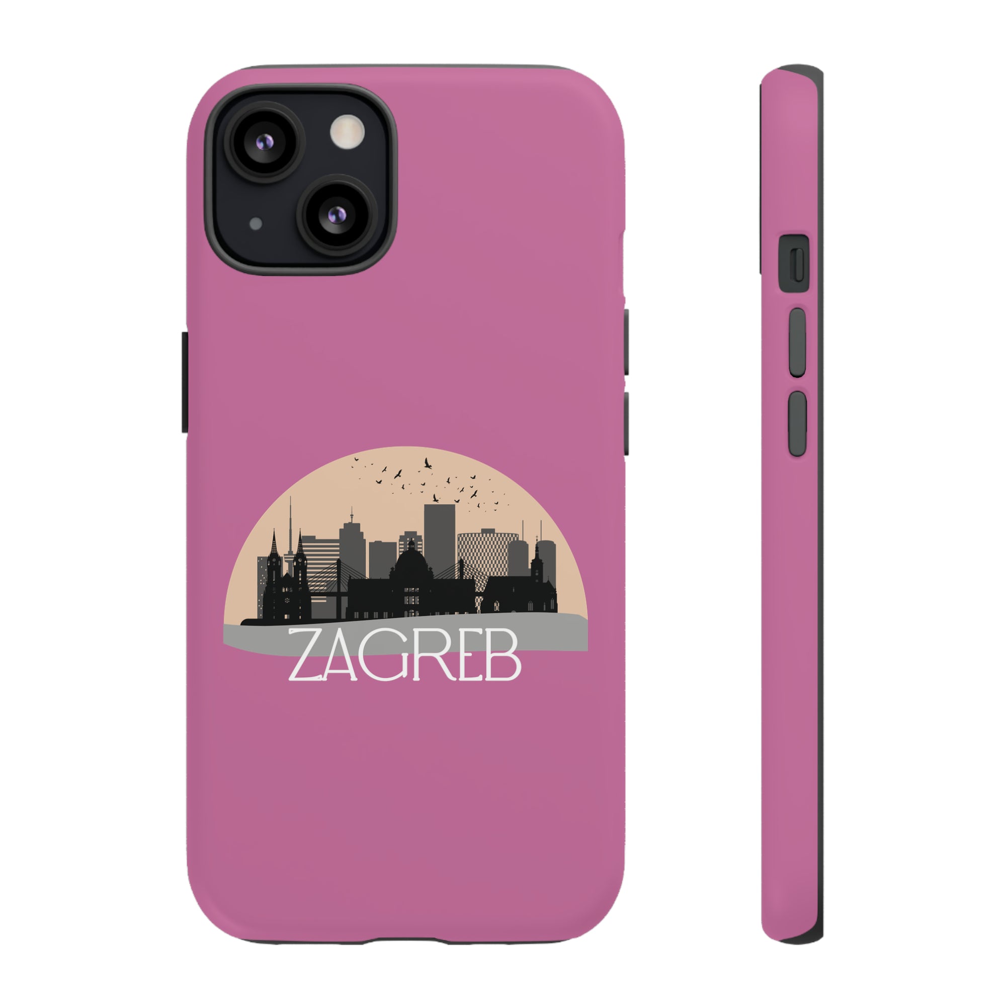 ZAGREB Phone Case - Light Pink