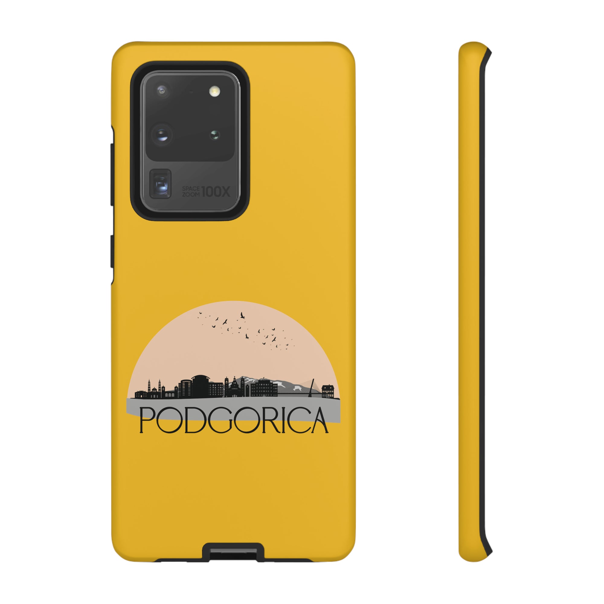 PODGORICA Phone Case - Yellow