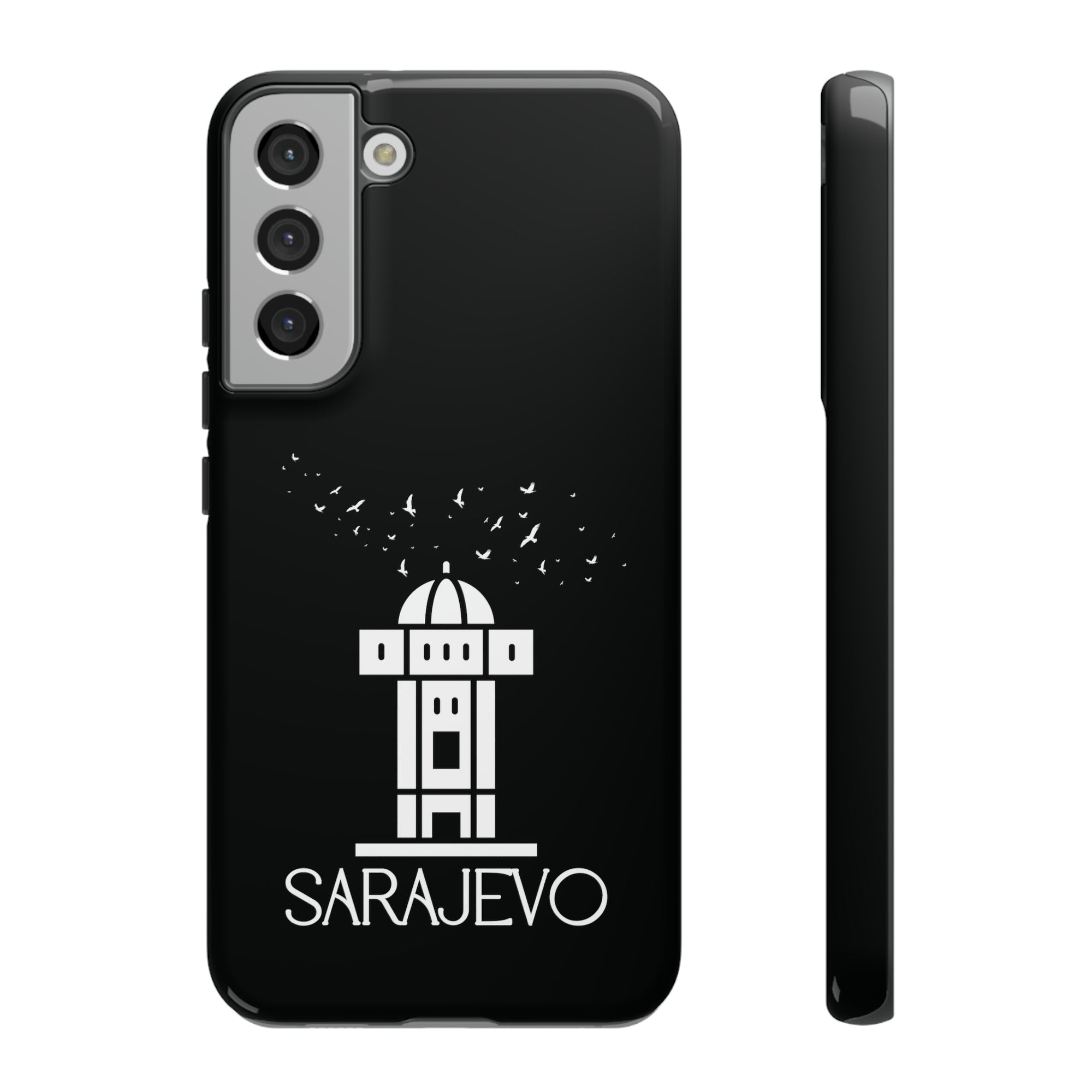 SARAJEVO SEBILJ Phone Case - Black