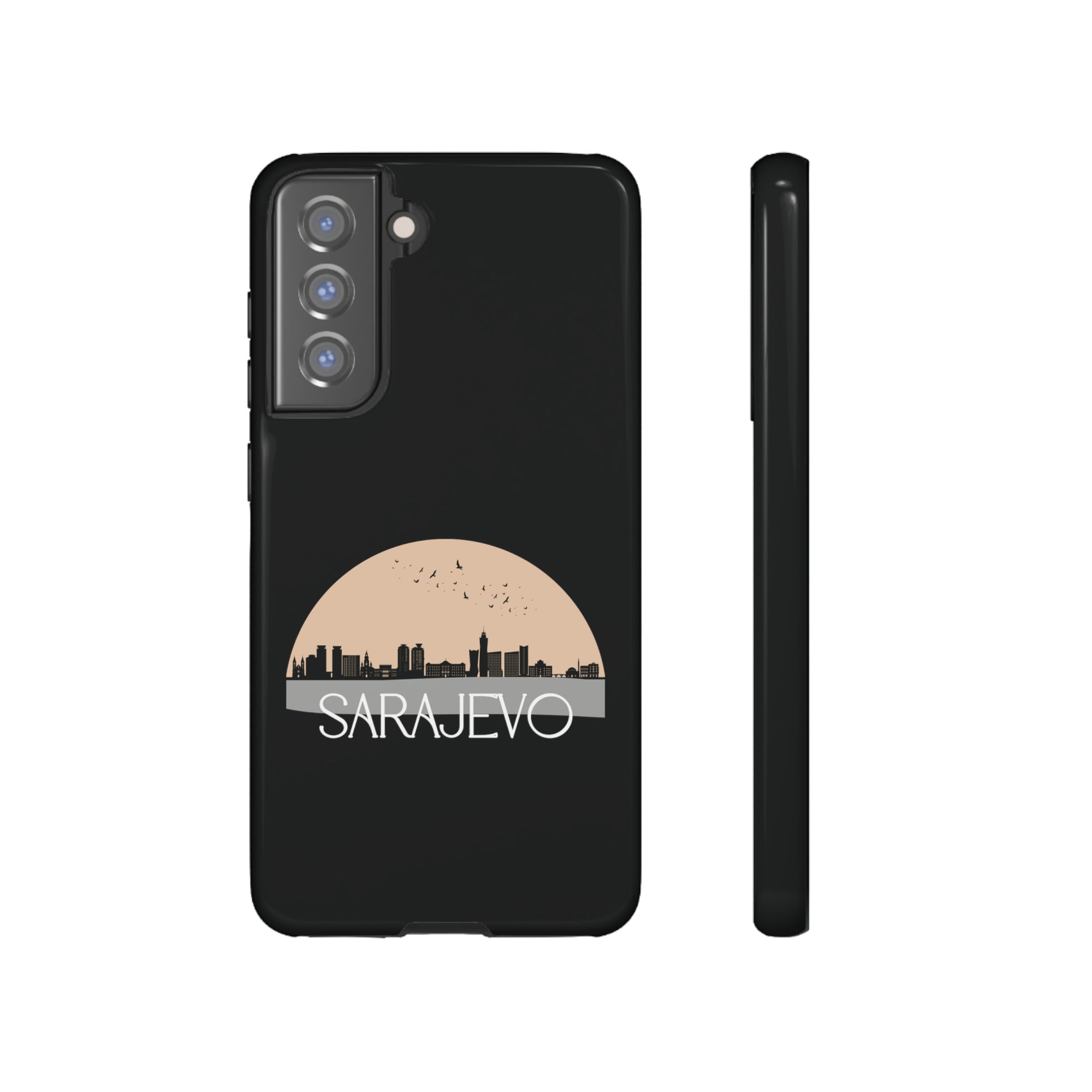 SARAJEVO Phone Case - Black