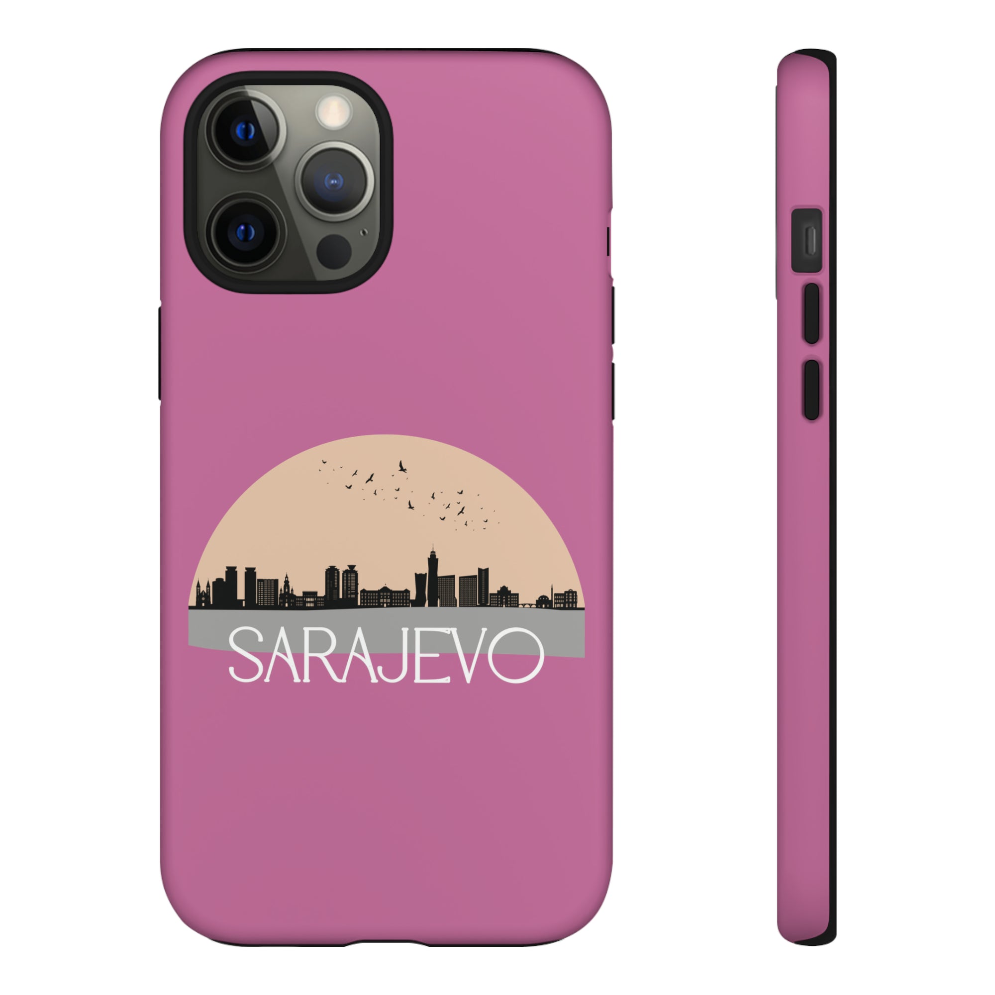 SARAJEVO Phone Case - Light Pink