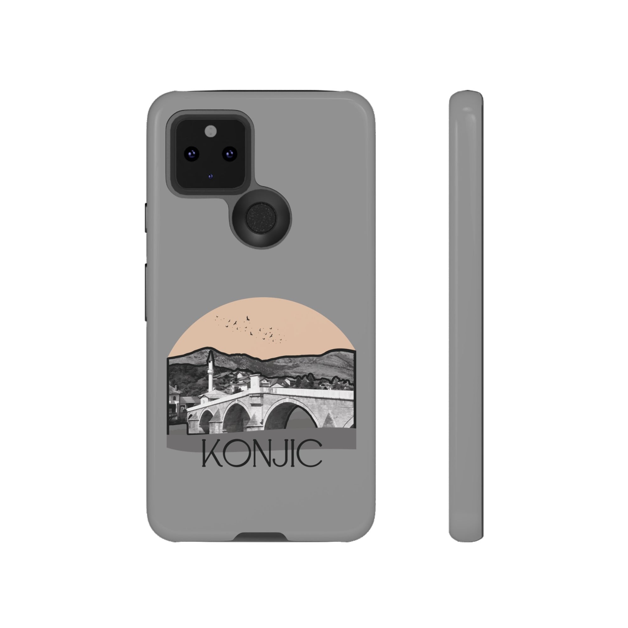 KONJIC Phone Case - Grey