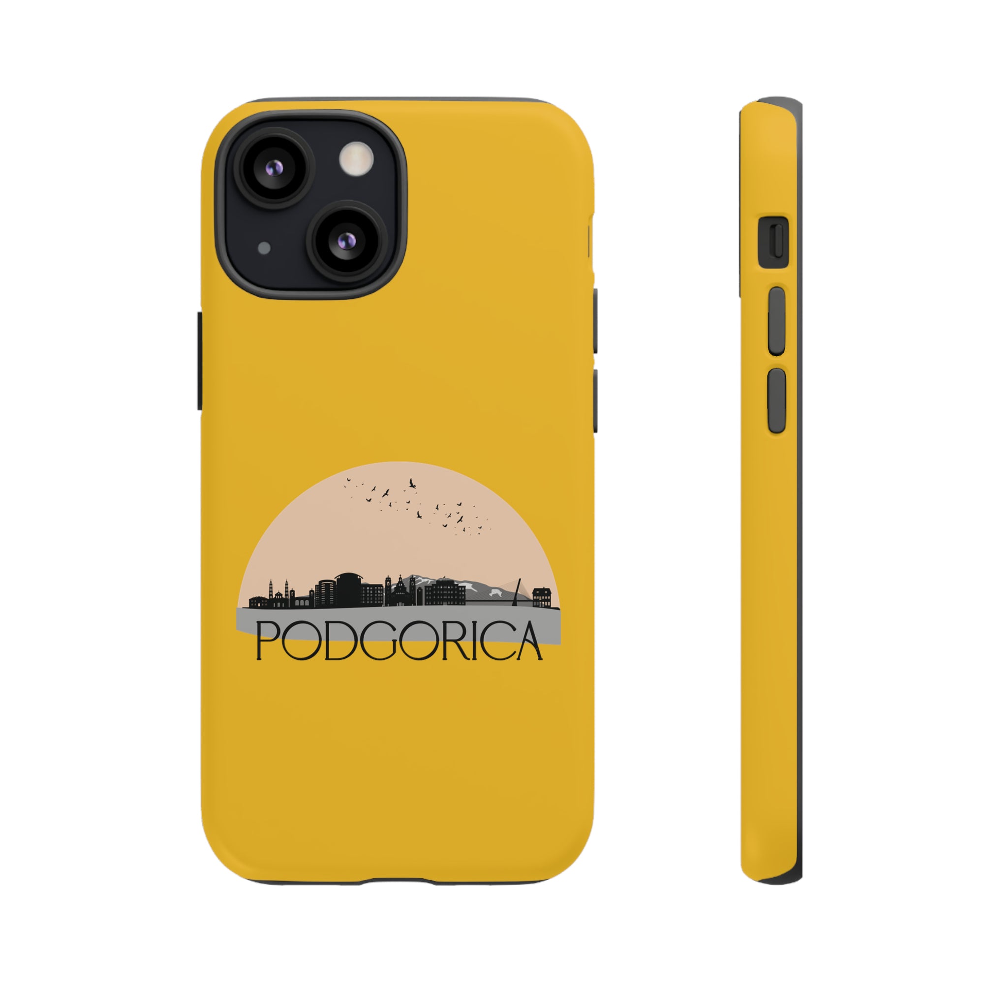 PODGORICA Phone Case - Yellow