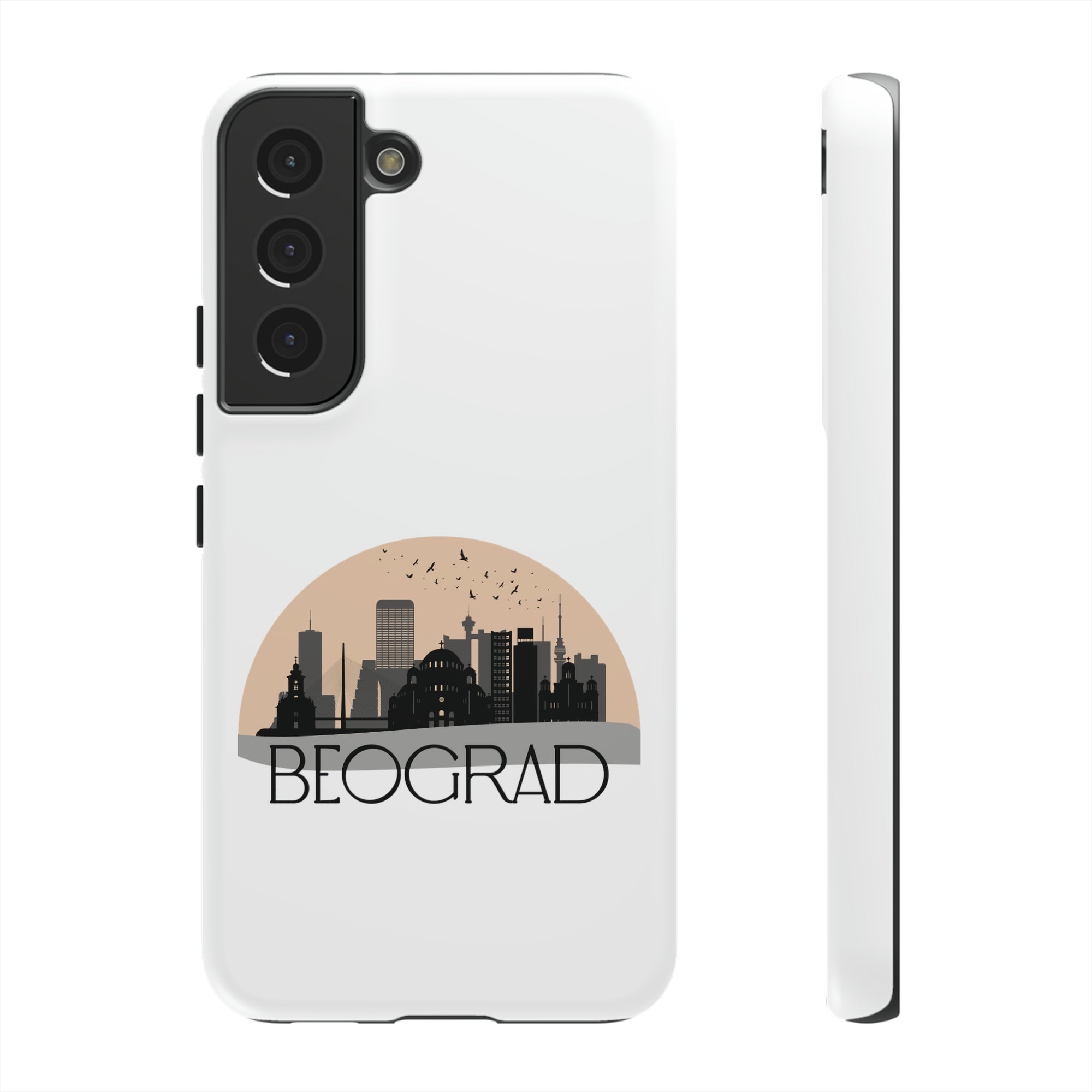 BEOGRAD Phone Case - White