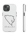 Šeher Bosno Volim Te Phone Case - White