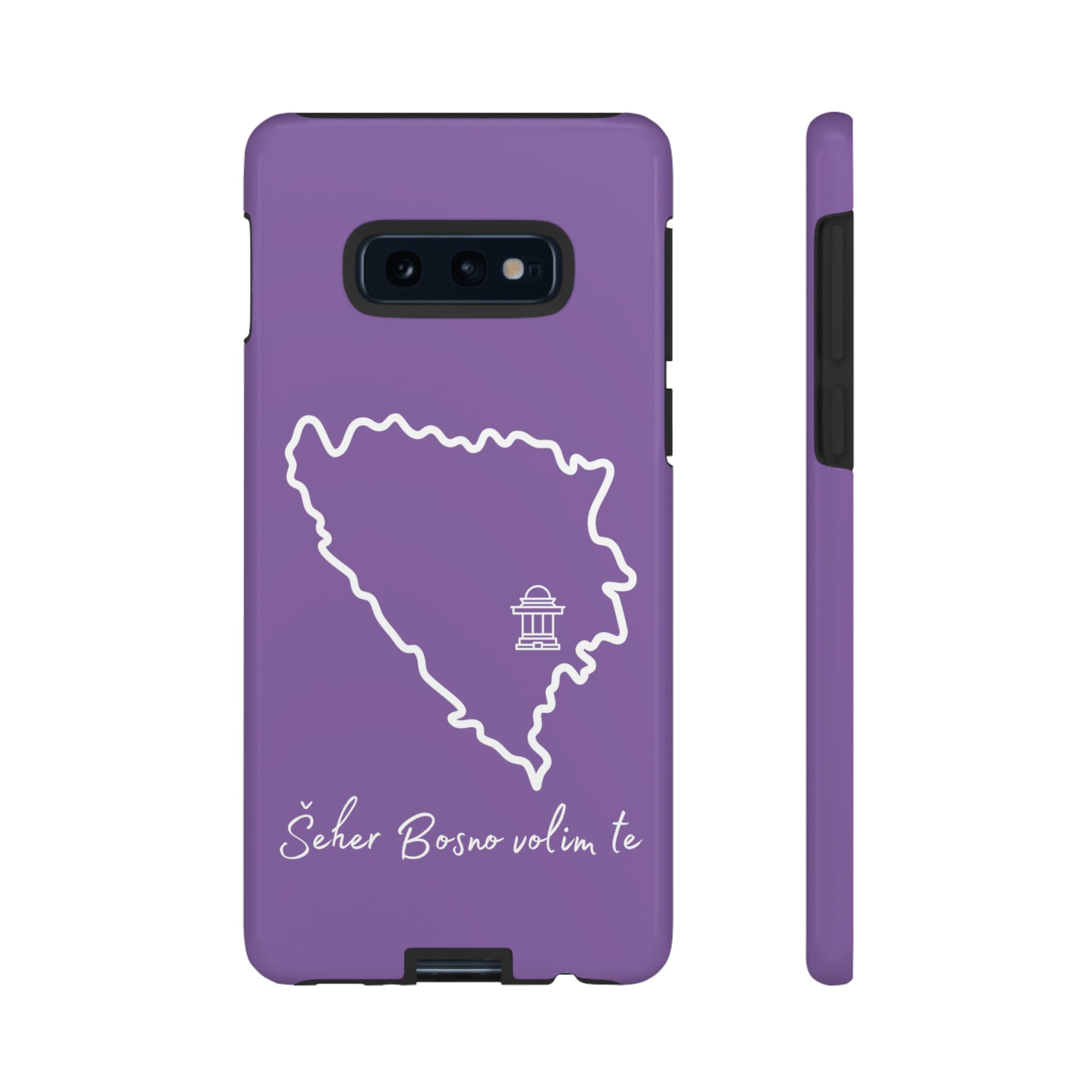 Šeher Bosno Volim Te Phone Case - Purple