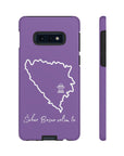 Šeher Bosno Volim Te Phone Case - Purple