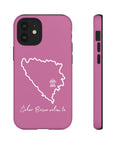 Šeher Bosno Volim Te Phone Case - Light Pink