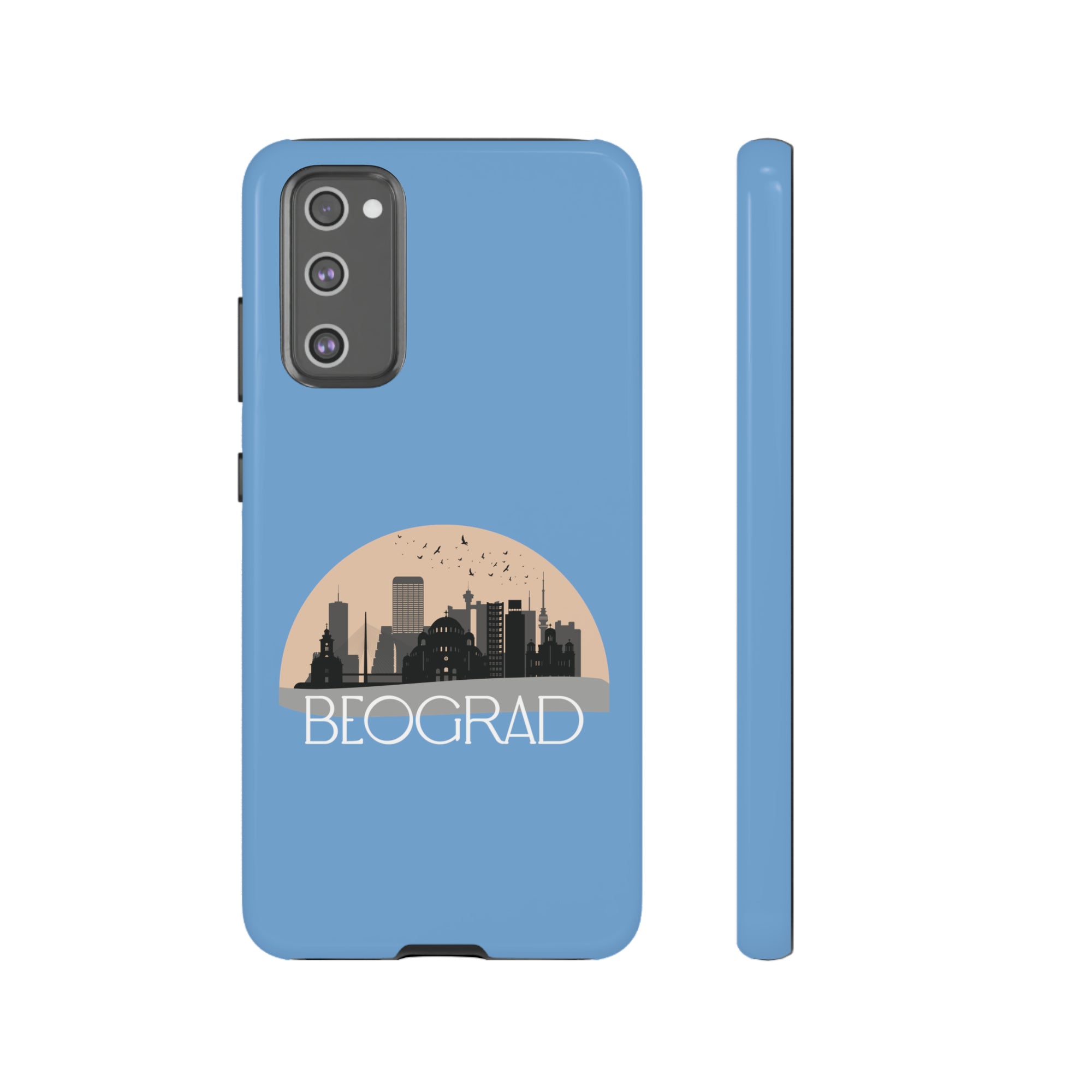 BEOGRAD Phone Case - Light Blue