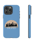 ZAGREB Phone Case - Light Blue