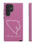 Šeher Bosno Volim Te Phone Case - Light Pink