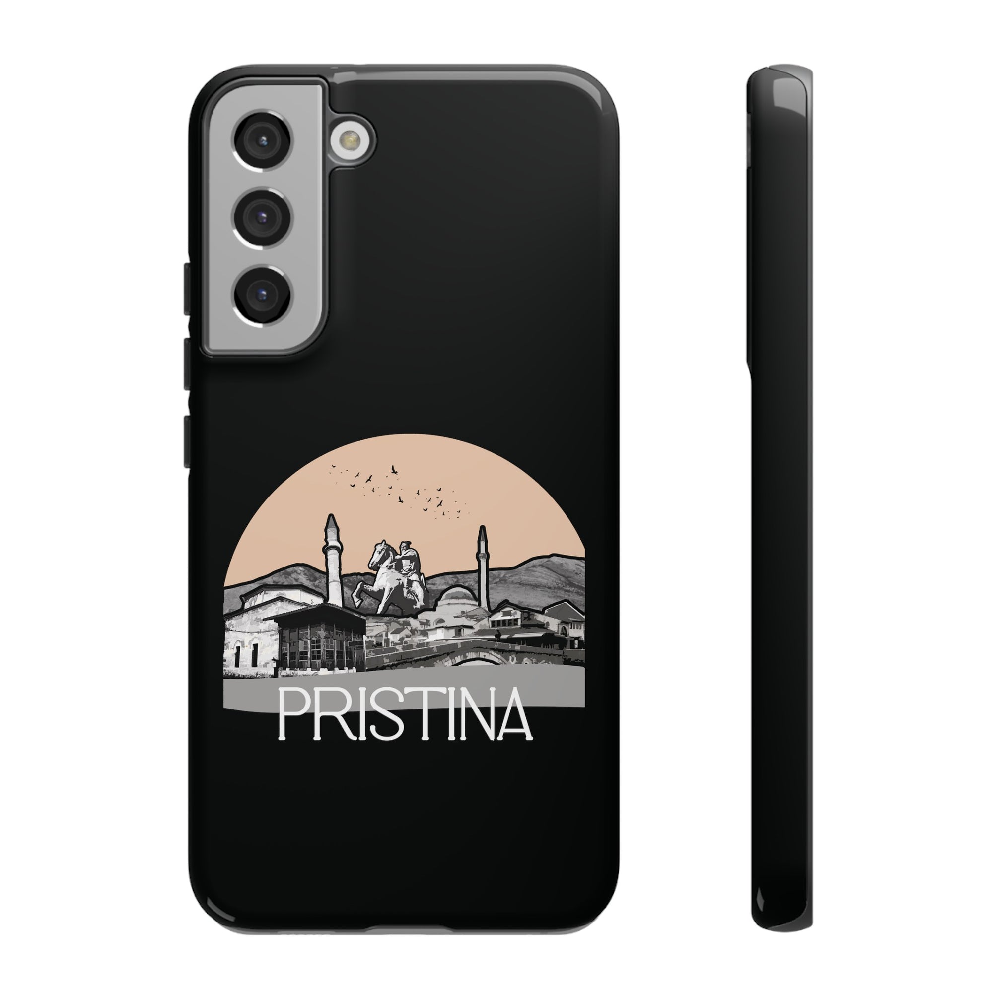 PRISTINA Phone Case - Black