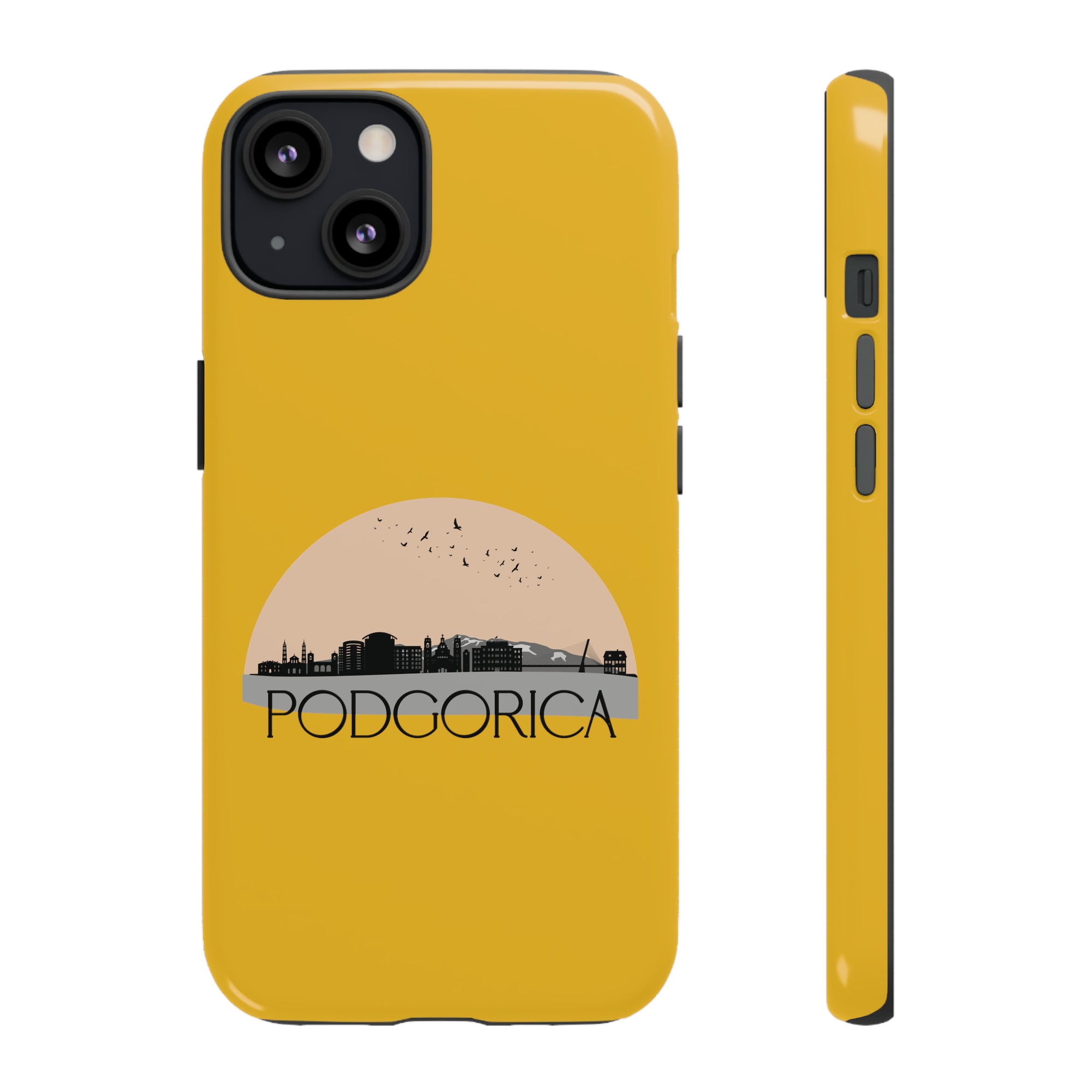 PODGORICA Phone Case - Yellow