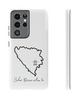 Šeher Bosno Volim Te Phone Case - White