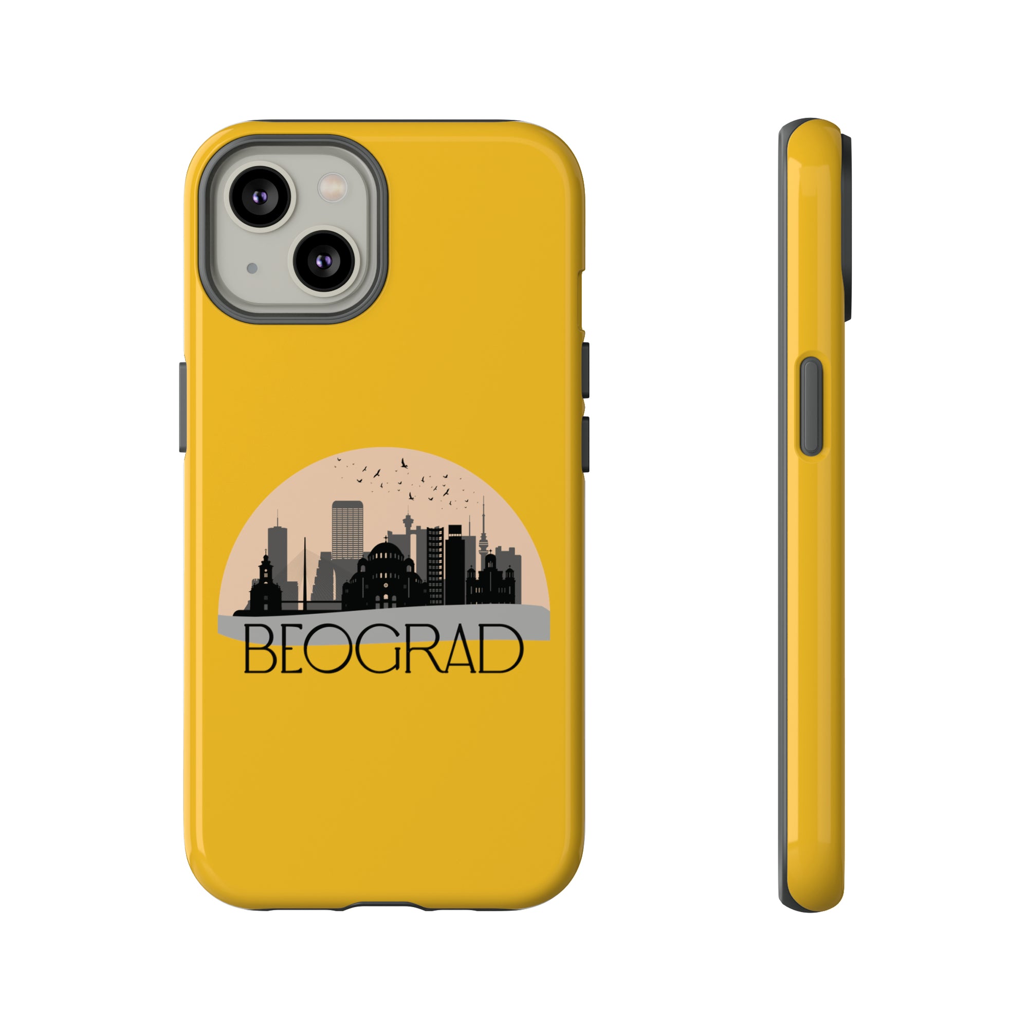 BEOGRAD Phone Case - Yellow