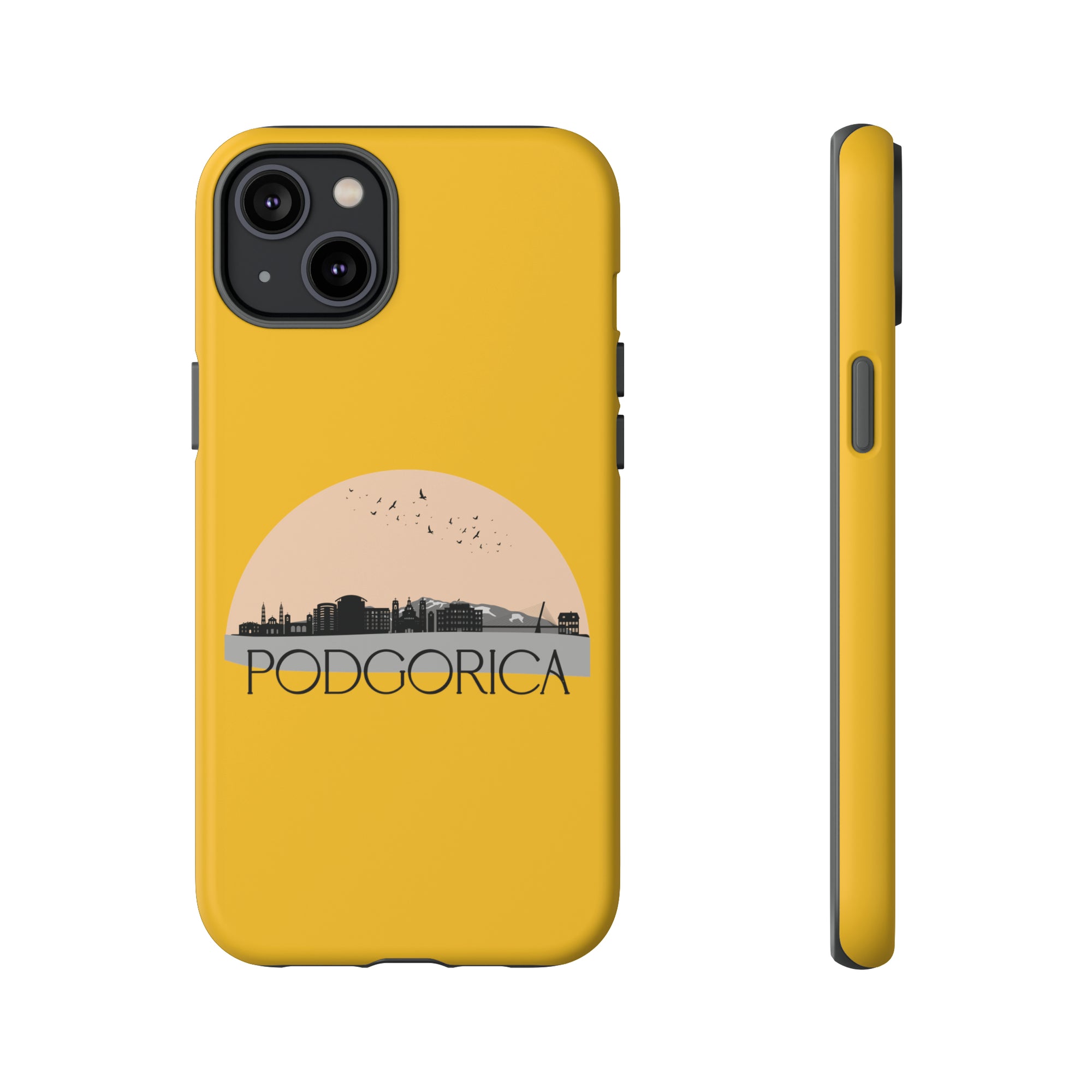 PODGORICA Phone Case - Yellow