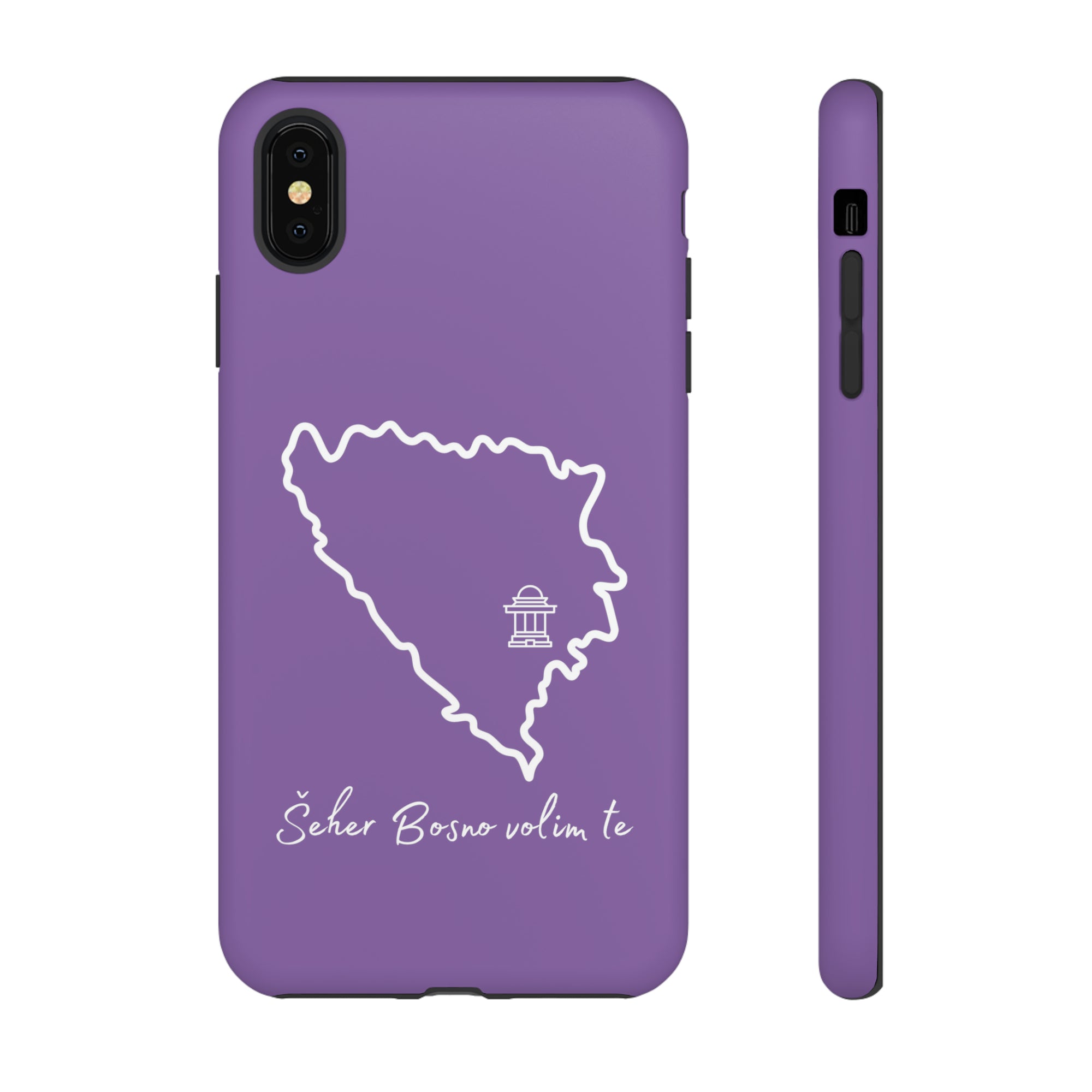 Šeher Bosno Volim Te Phone Case - Purple