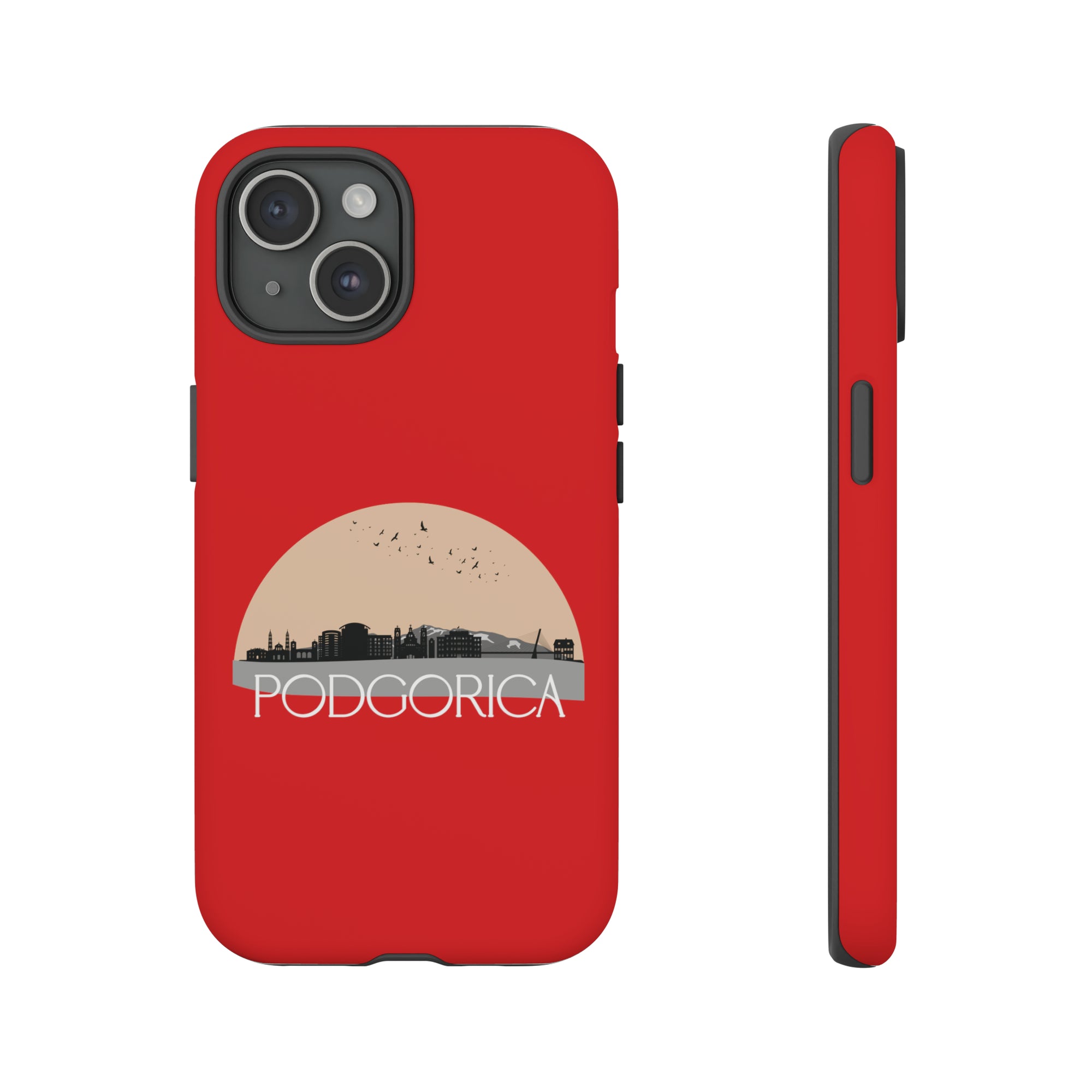 PODGORICA Phone Case - Red