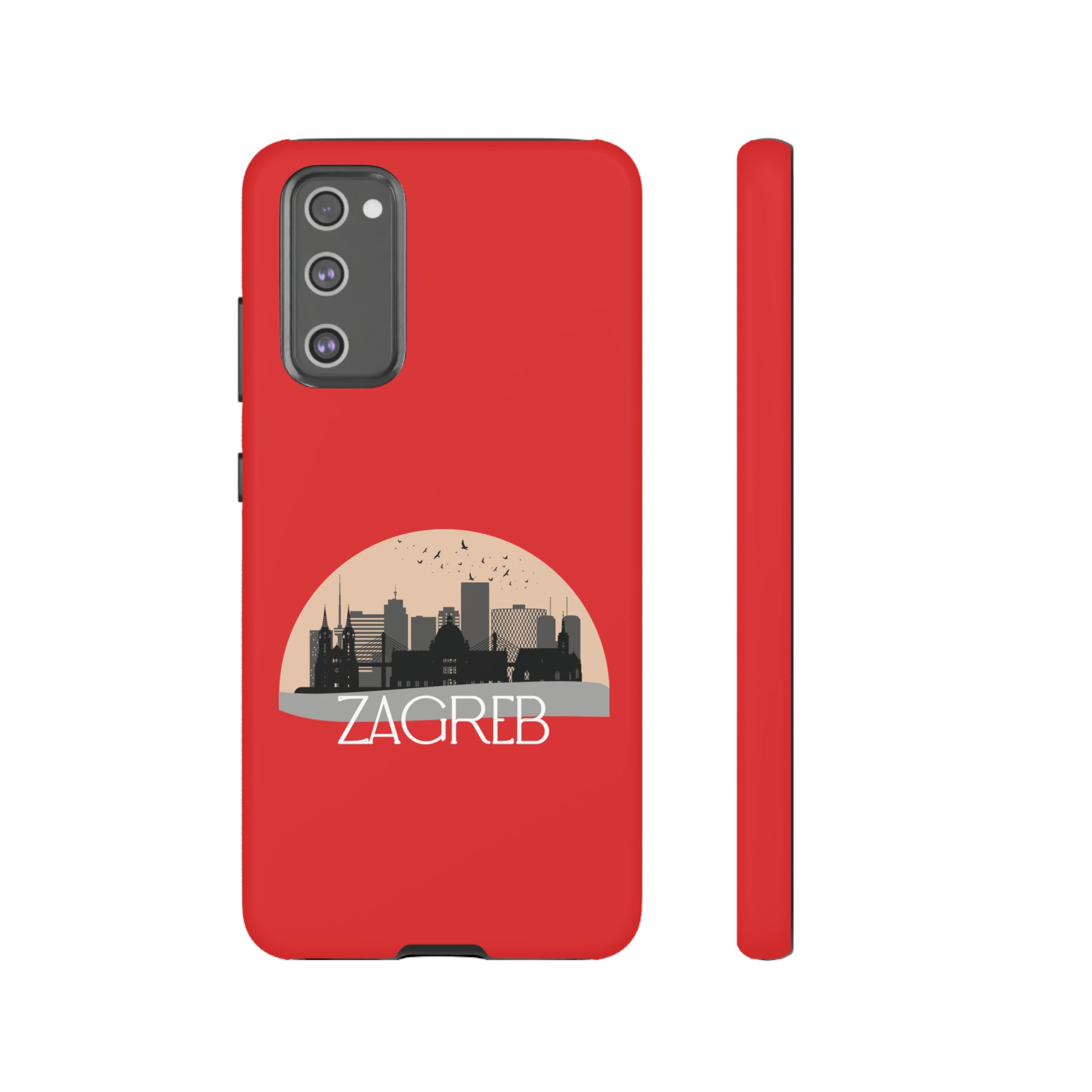 ZAGREB Phone Case - Red