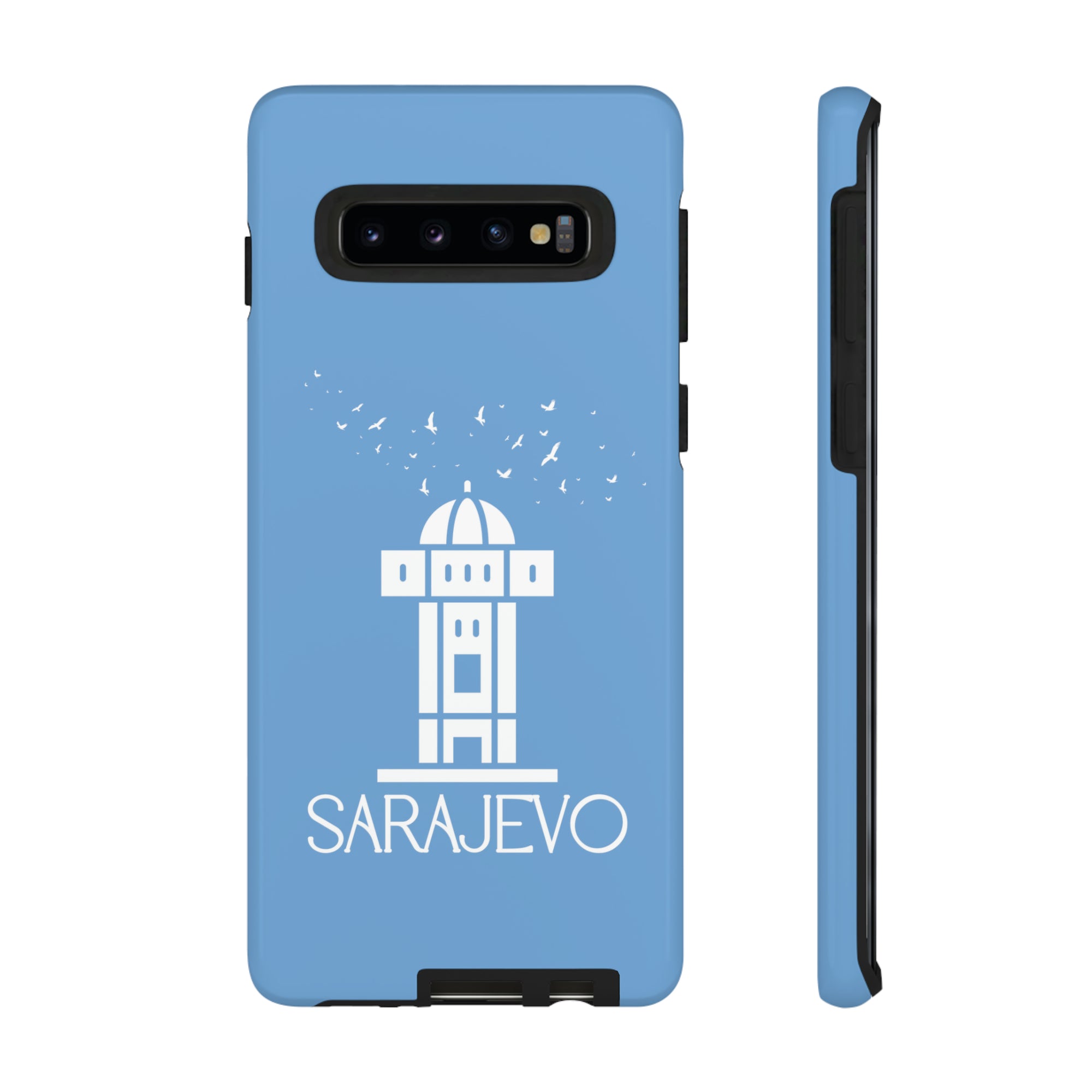 SARAJEVO SEBILJ Phone Case - Light Blue