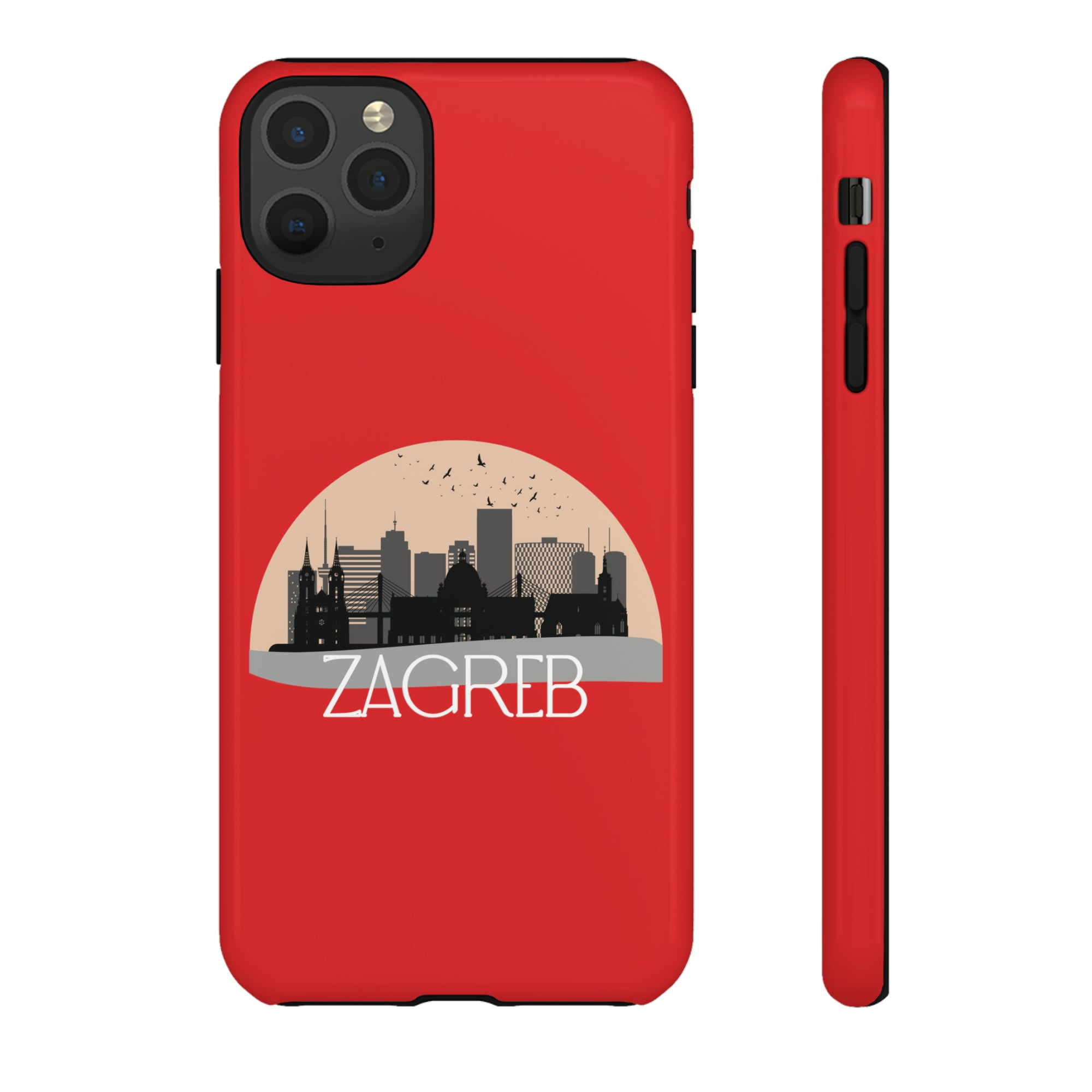 ZAGREB Phone Case - Red