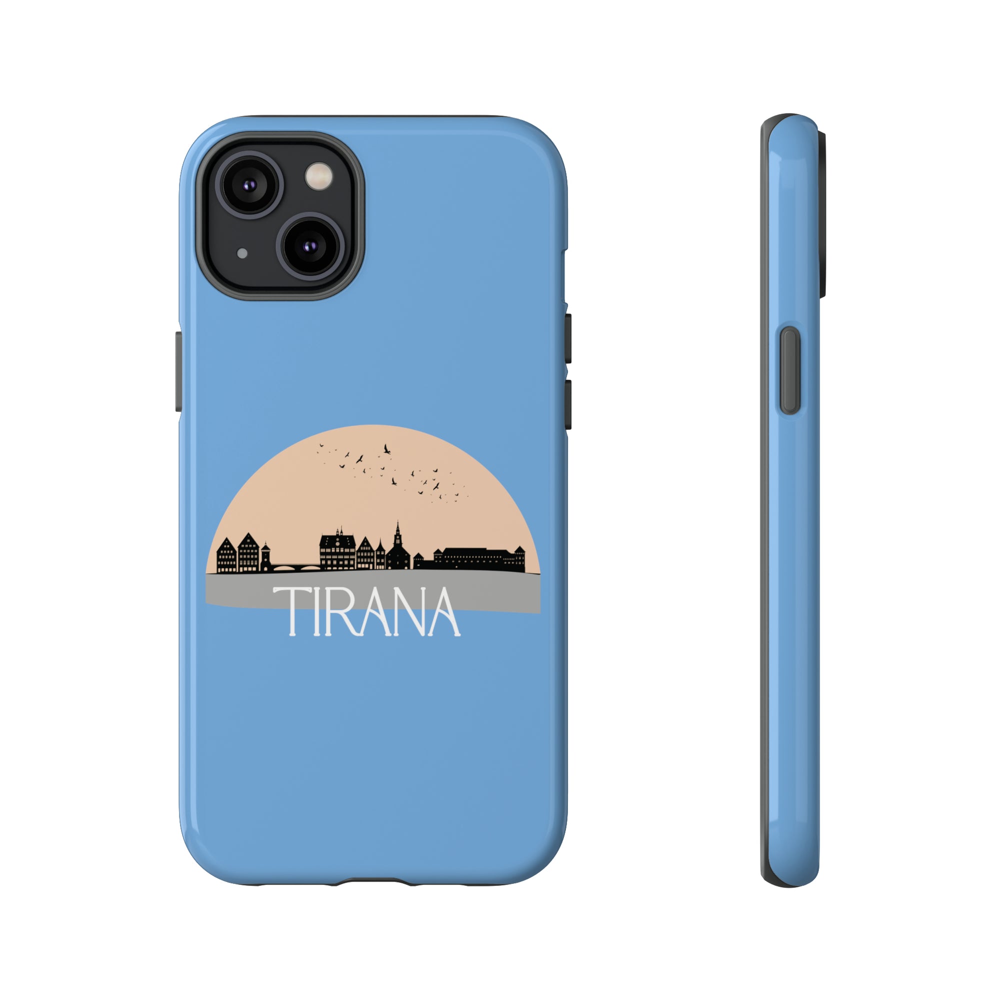 TIRANA Phone Case - Light Blue