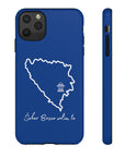 Šeher Bosno Volim Te Phone Case - Blue