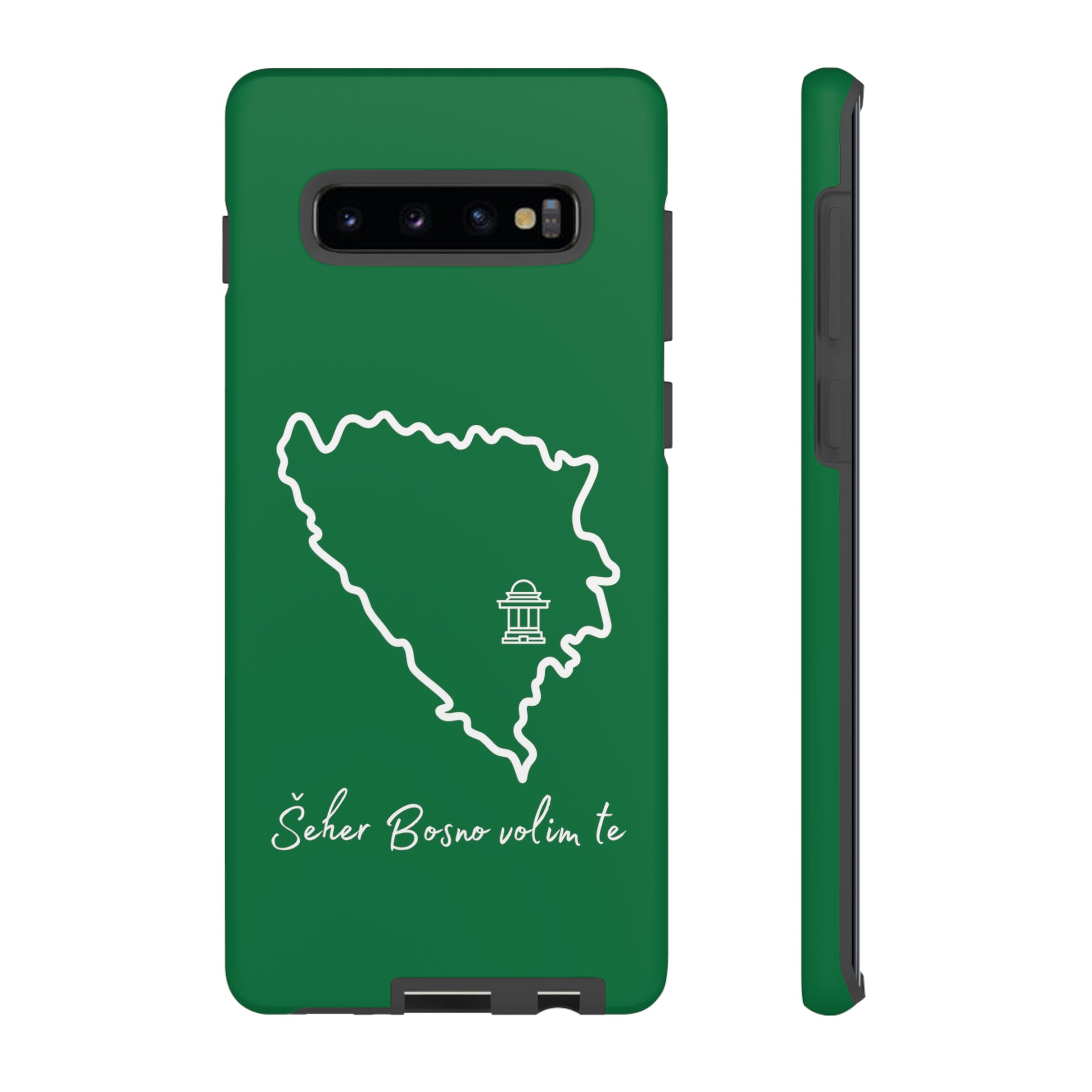 Šeher Bosno Volim Te Phone Case - Green