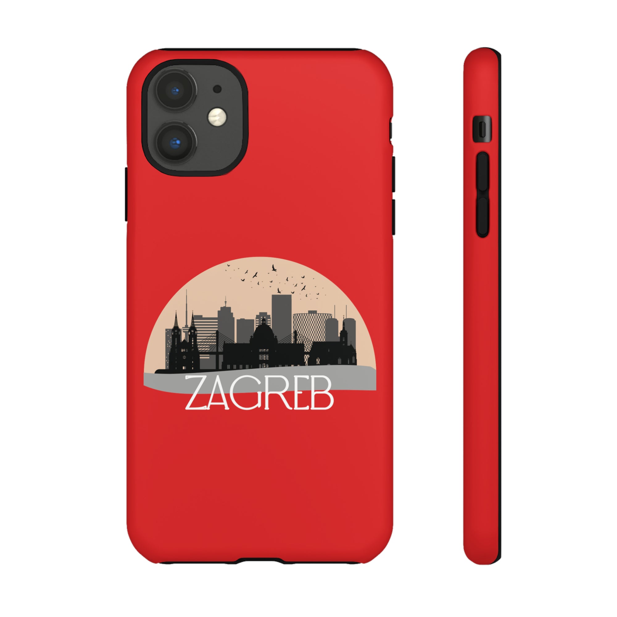 ZAGREB Phone Case - Red