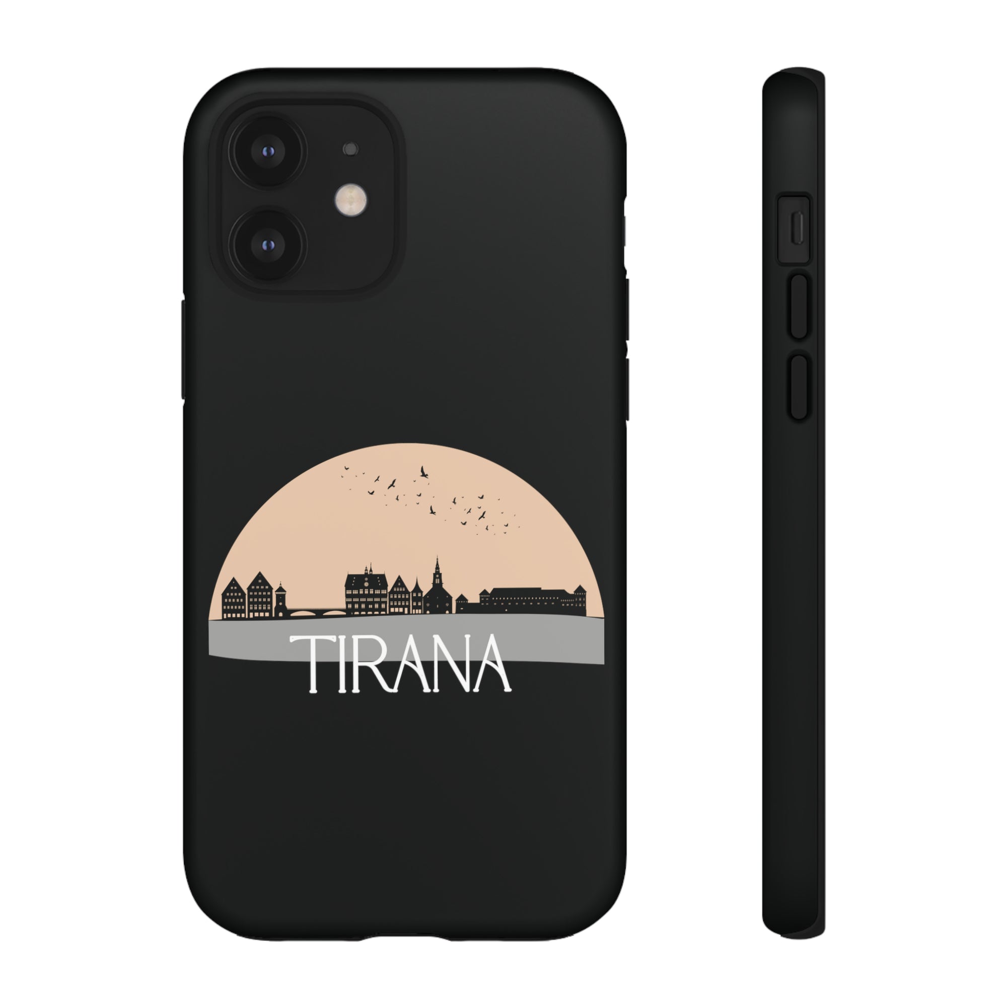 TIRANA Phone Case - Black