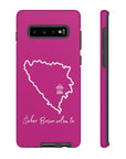 Šeher Bosno Volim Te Phone Case - Pink