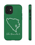 Šeher Bosno Volim Te Phone Case - Green