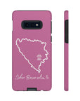 Šeher Bosno Volim Te Phone Case - Light Pink