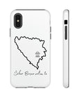 Šeher Bosno Volim Te Phone Case - White