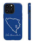 Šeher Bosno Volim Te Phone Case - Blue