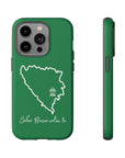 Šeher Bosno Volim Te Phone Case - Green