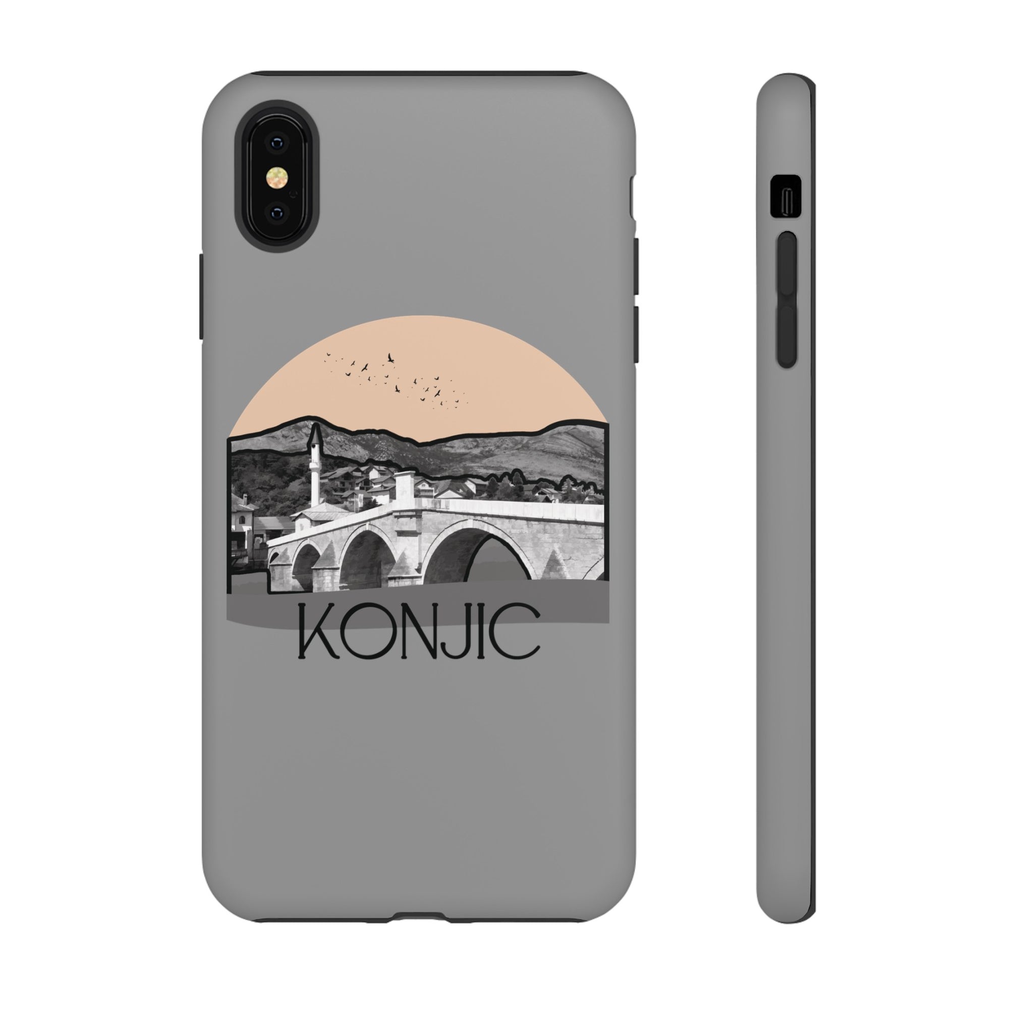 KONJIC Phone Case - Grey