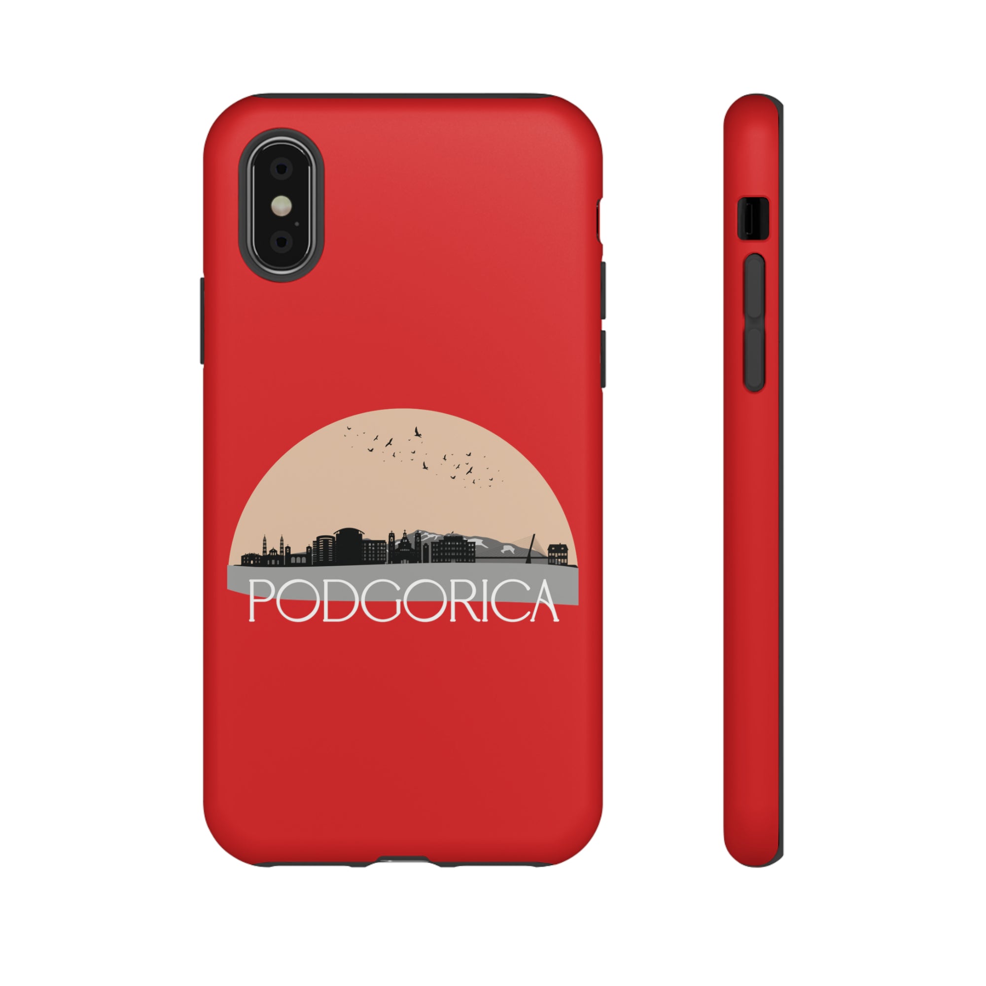 PODGORICA Phone Case - Red