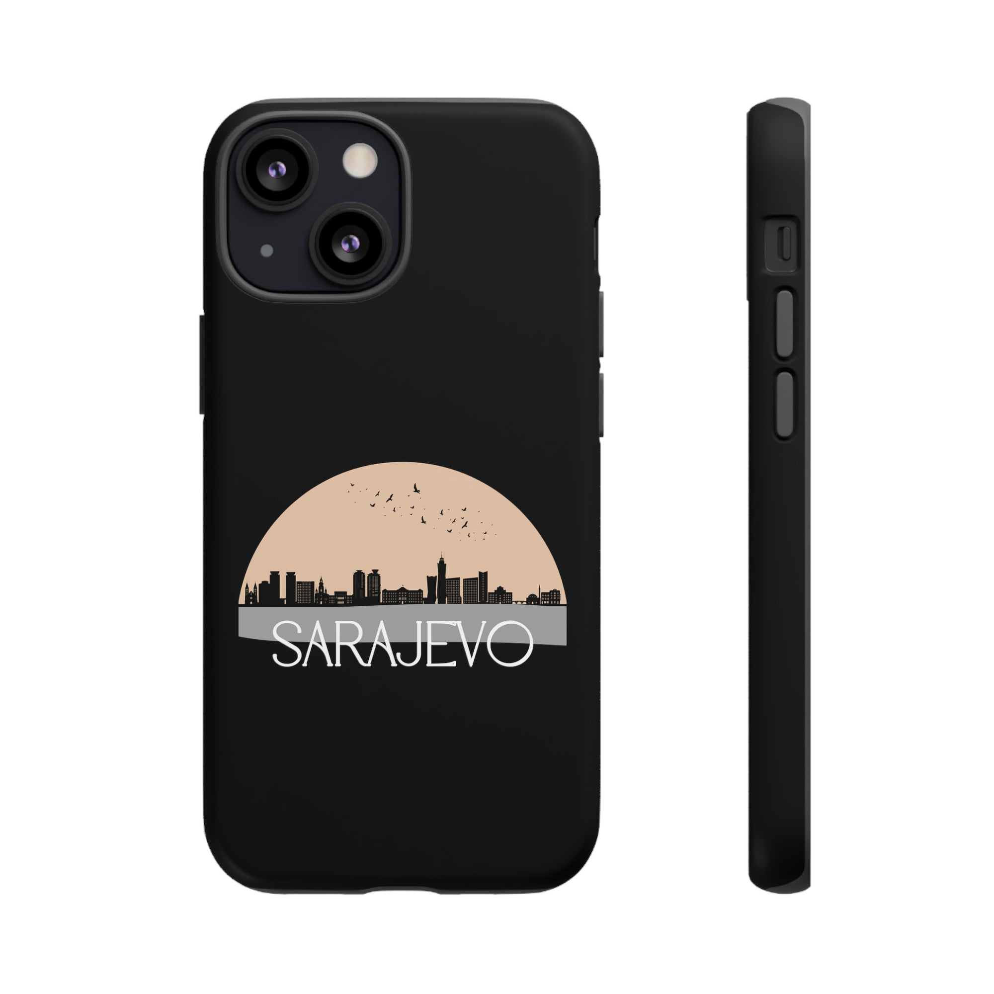 SARAJEVO Phone Case - Black