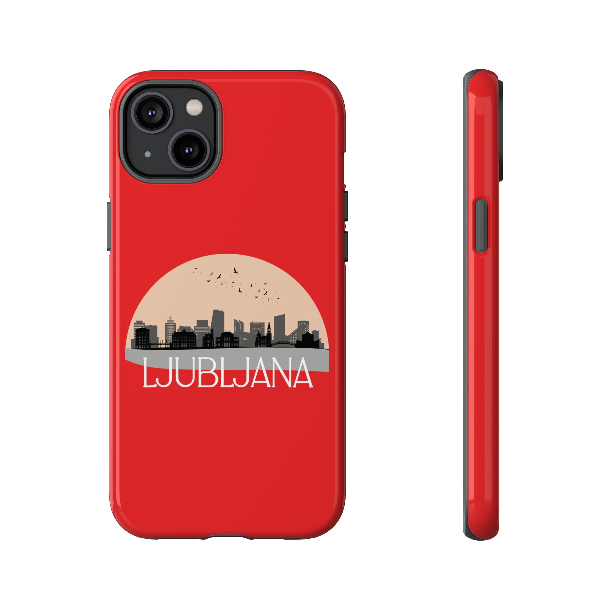 LJUBLJANA Phone Case - Red