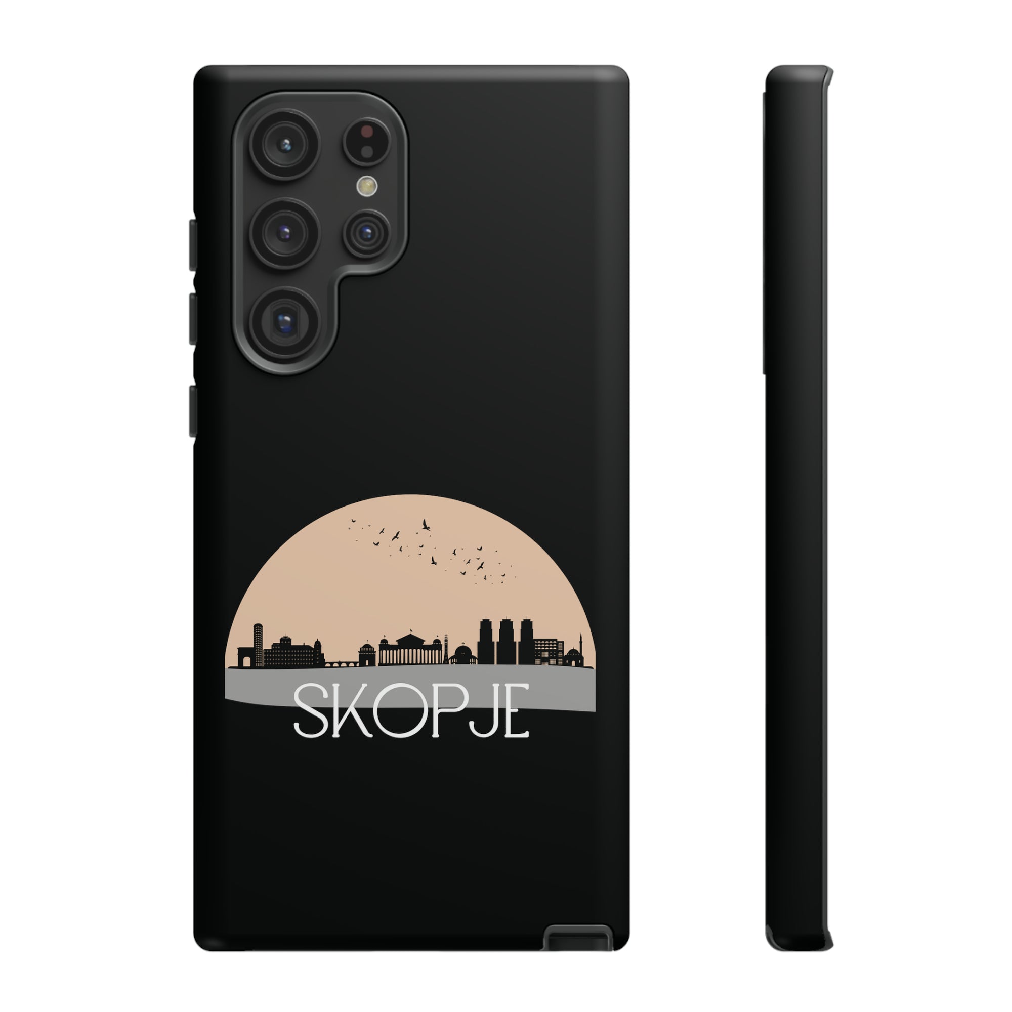 SKOPJE Phone Case - Black