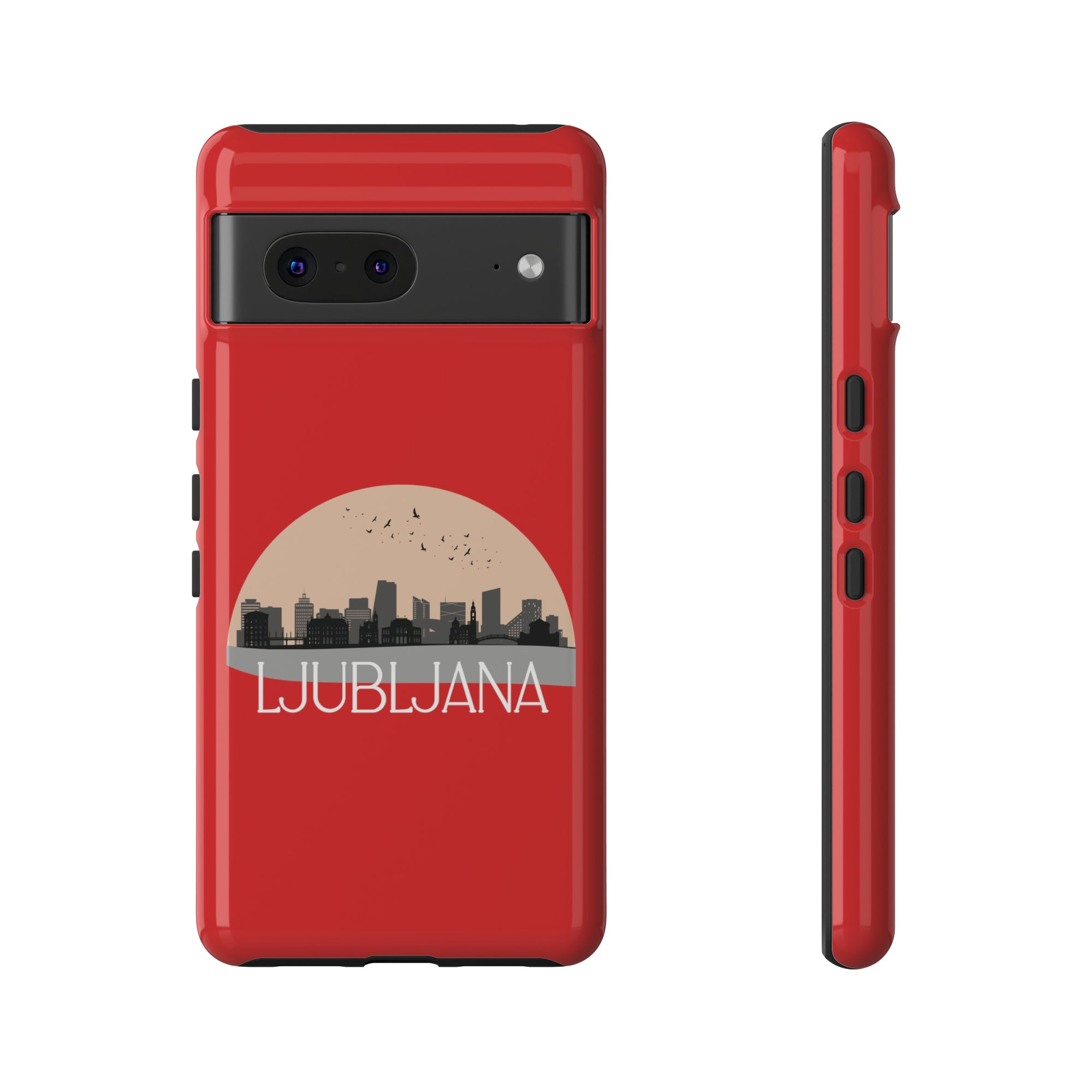 LJUBLJANA Phone Case - Red