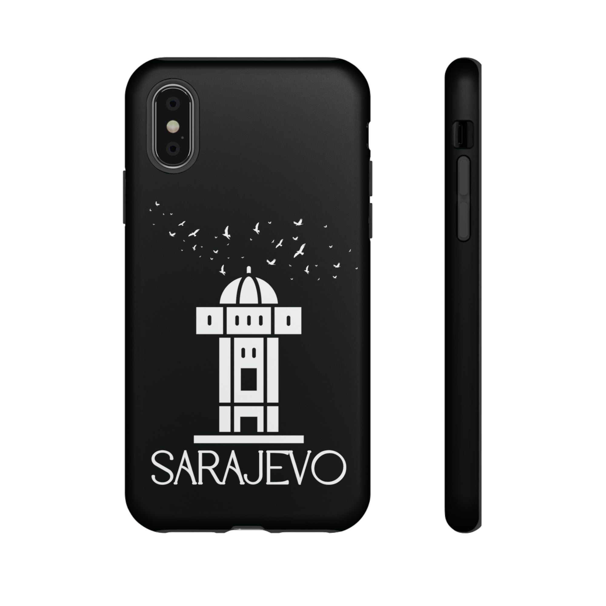 SARAJEVO SEBILJ Phone Case - Black