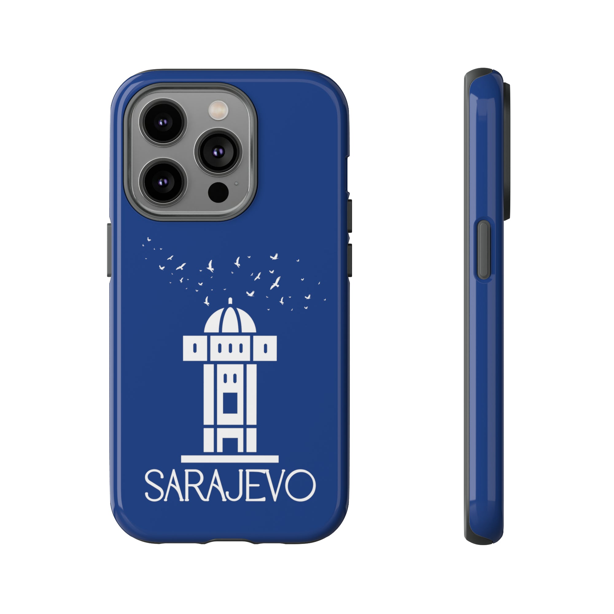 SARAJEVO SEBILJ Phone Case - Blue