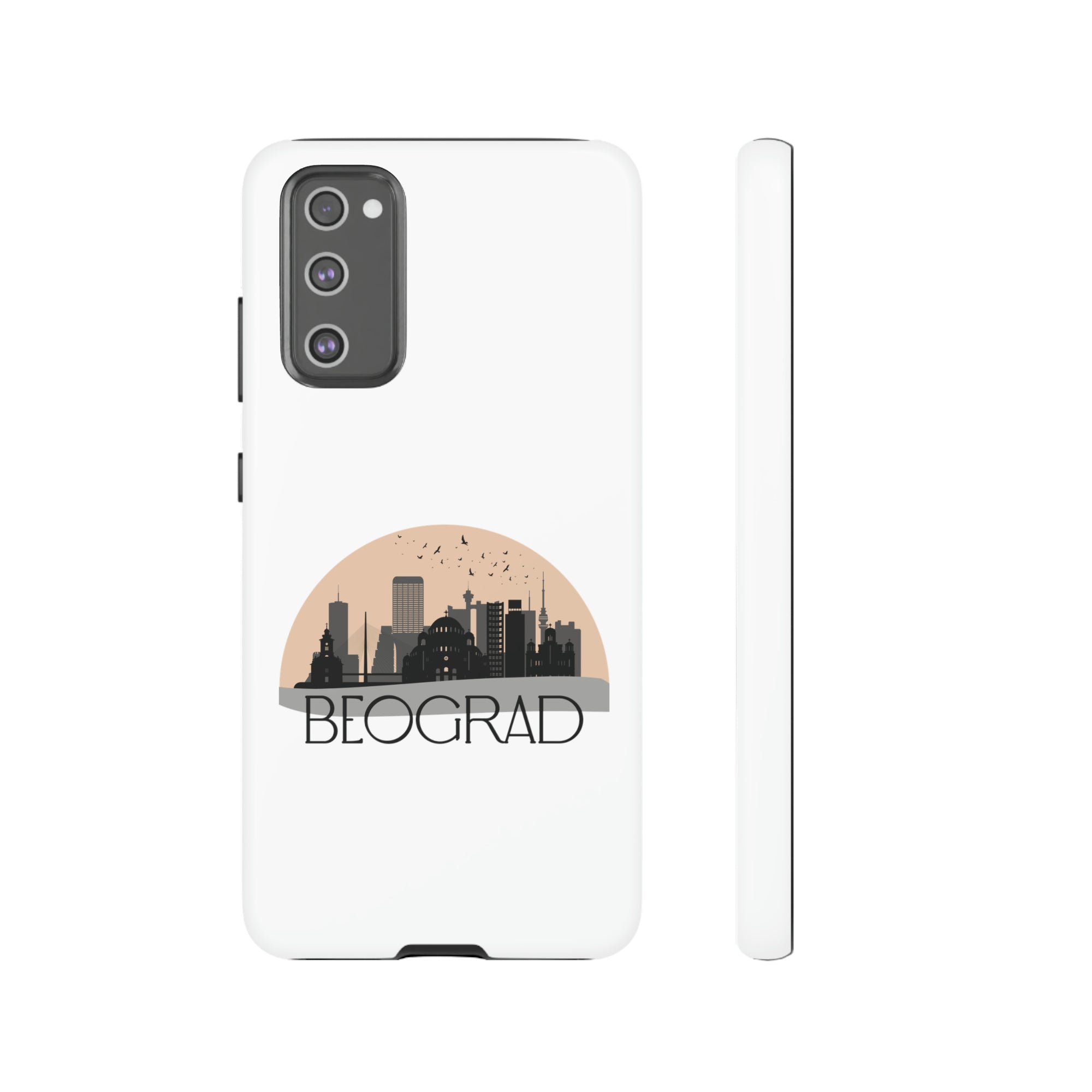 BEOGRAD Phone Case - White