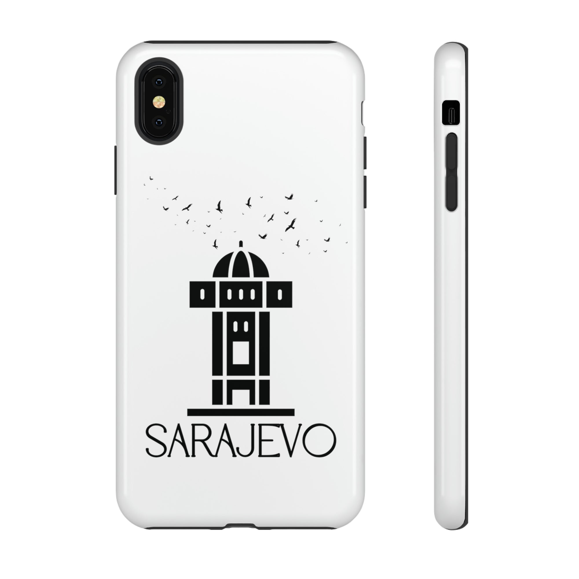 SARAJEVO SEBILJ Phone Case - White